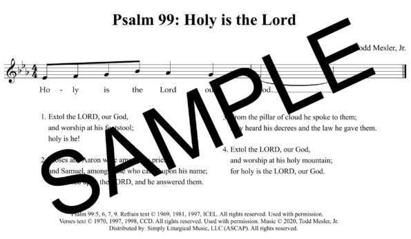 Psalm 99 Holy is the Lord Mesler Sample Assembly 1 png