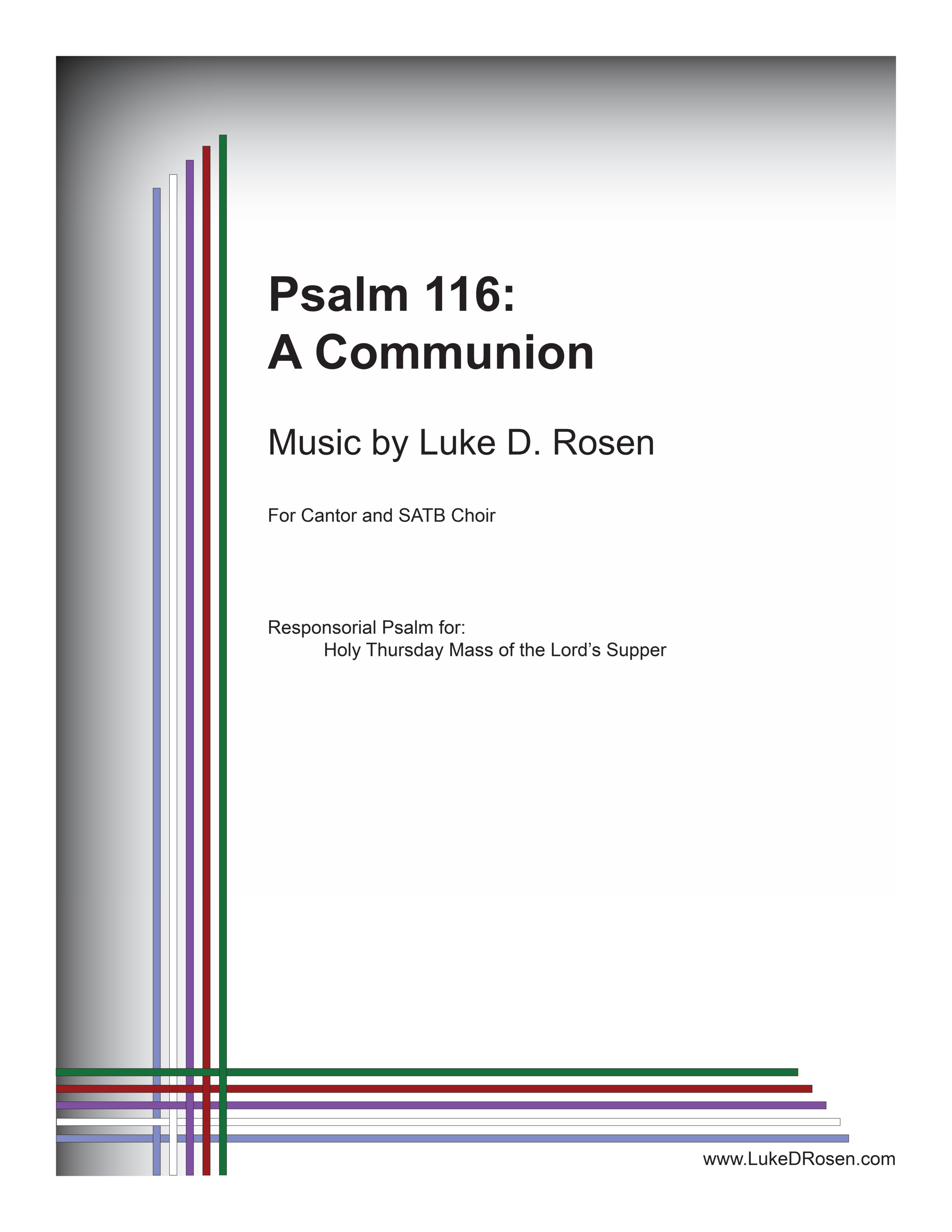 Psalm 116 – A Communion (Rosen)