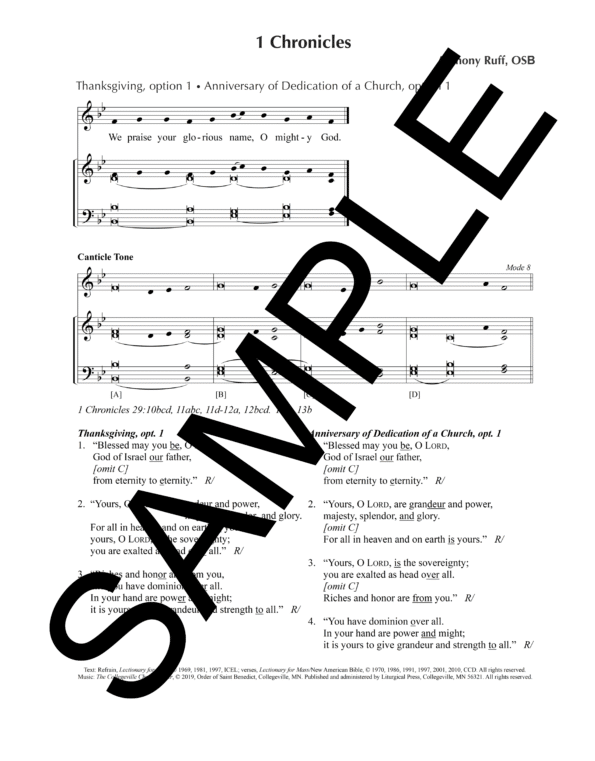 Sample 1 Chronicles Ruff Sheet Music1