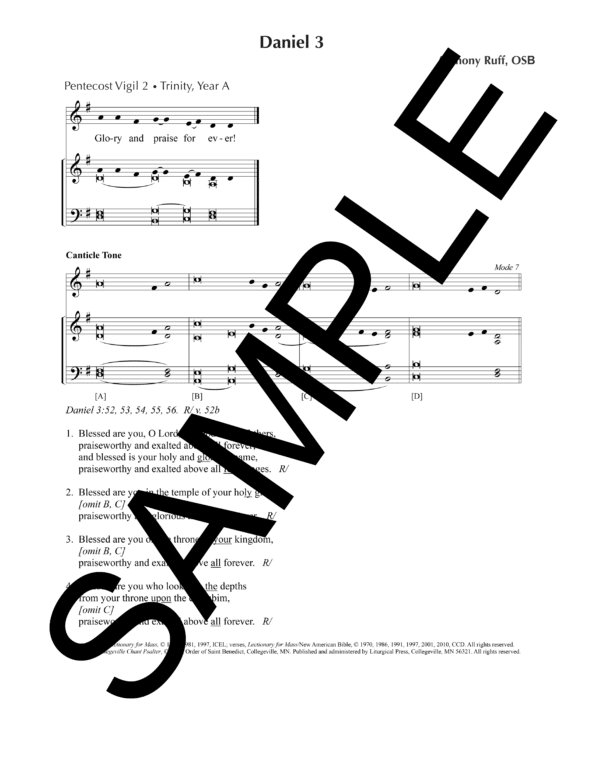 Sample Daniel 3 Ruff Sheet Music1