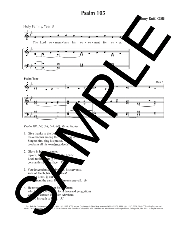 Sample Psalm 105 Ruff Sheet Music1 006