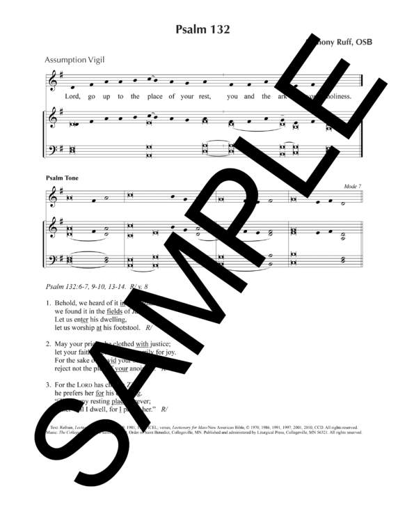 Sample Psalm 132 Ruff Sheet Music1 015