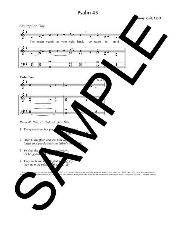 Sample Psalm 45 Ruff Sheet Music1 040