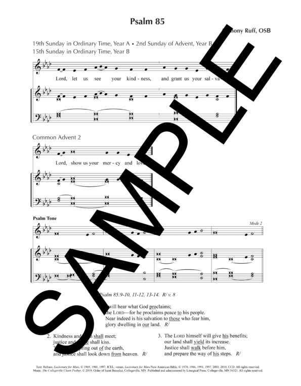 Sample Psalm 85 Ruff Sheet Music1 048