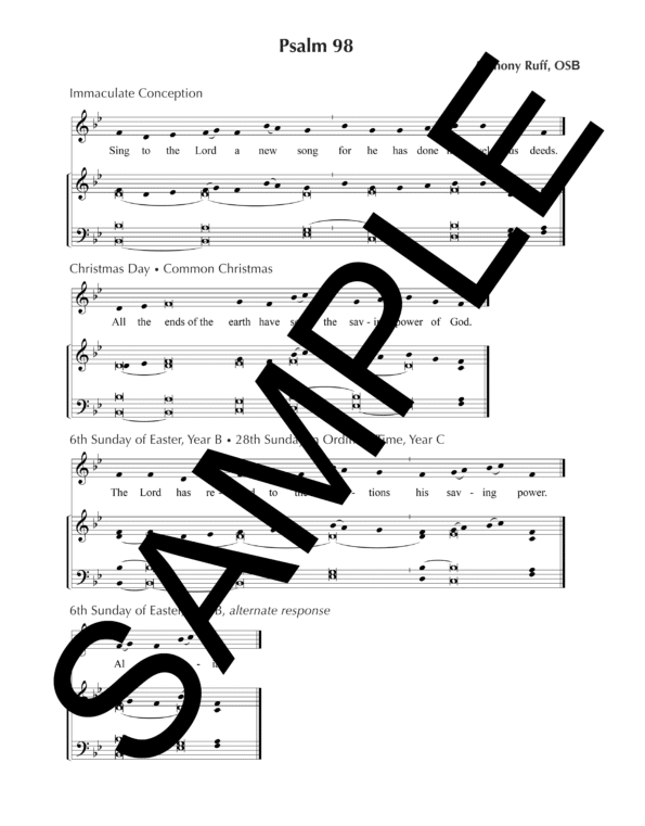 Sample Psalm 98 Ruff Sheet Music1 052