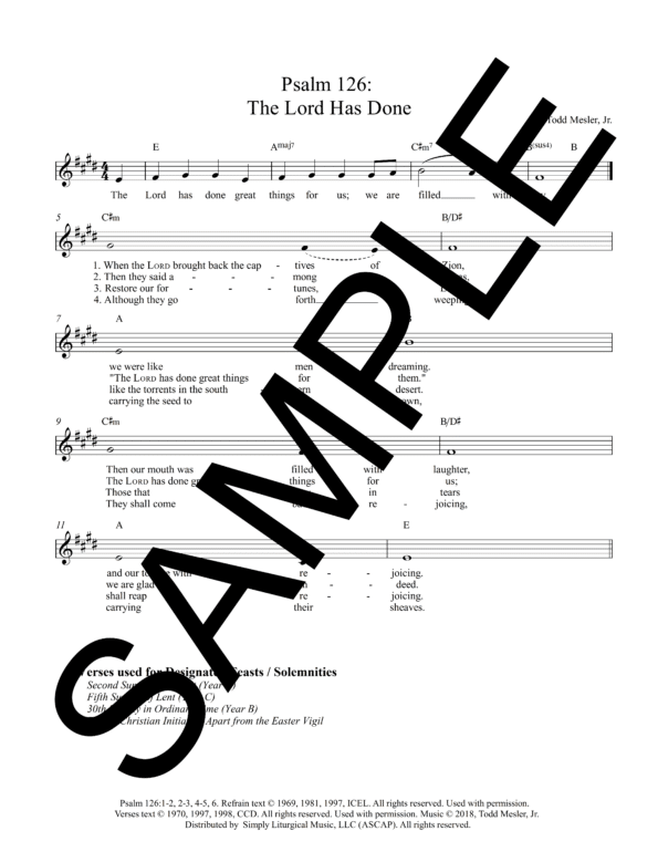 Sample Psalm 126 The Lord Has Done Mesler Lead Sheet1 02