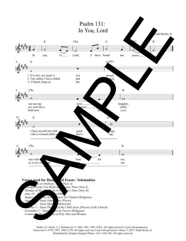 Sample Psalm 131 In You Lord Mesler Lead Sheet1 05